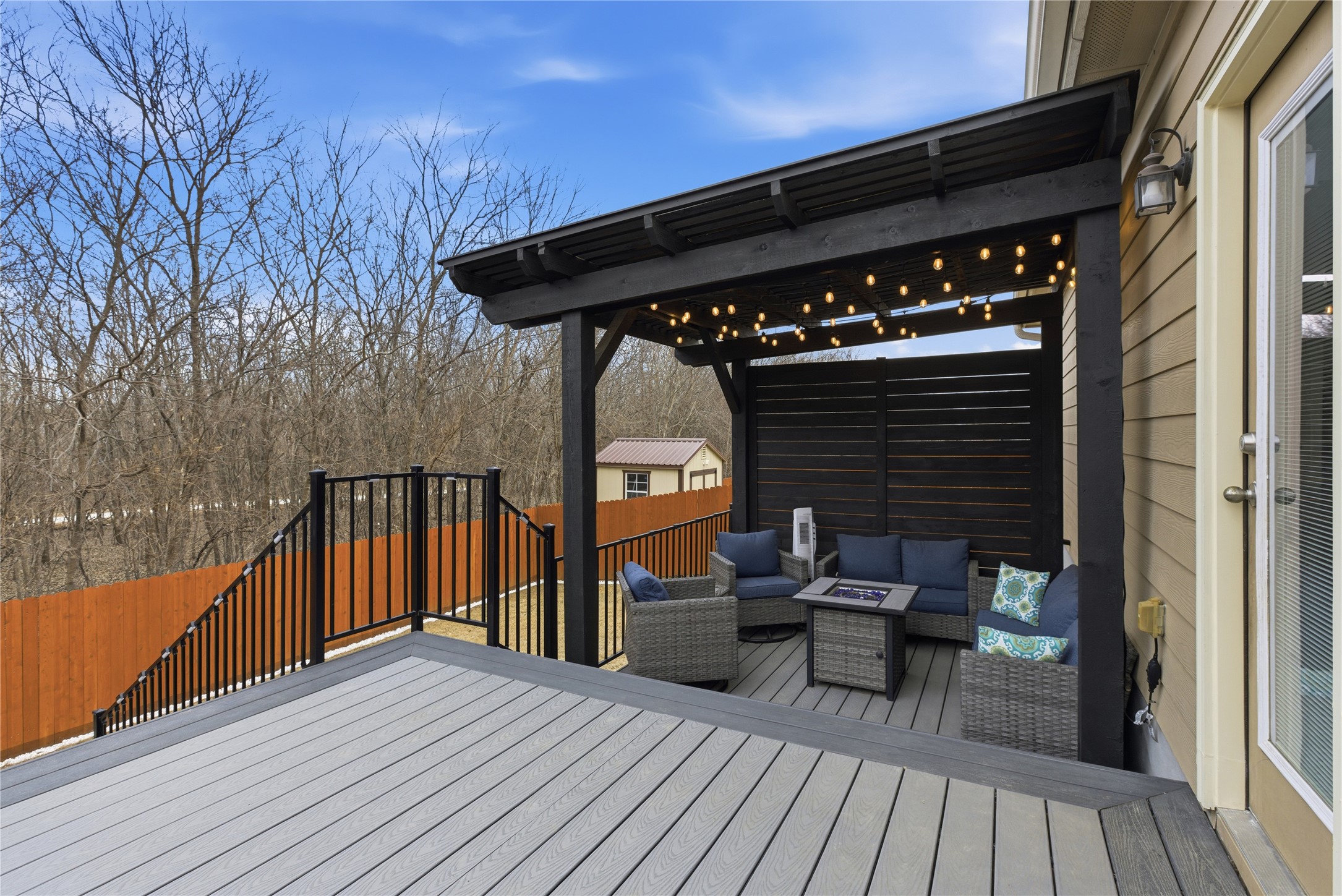 1011 Toltec Trail Georgetown, TX 78626 - Photo 30 of 40 Custom back deck