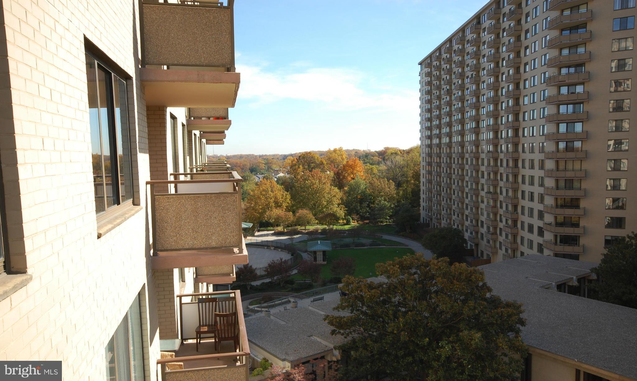 5225 Pooks Hill Road, Unit 809N Bethesda, MD 20814 - Photo 21 of 22 View from balcony