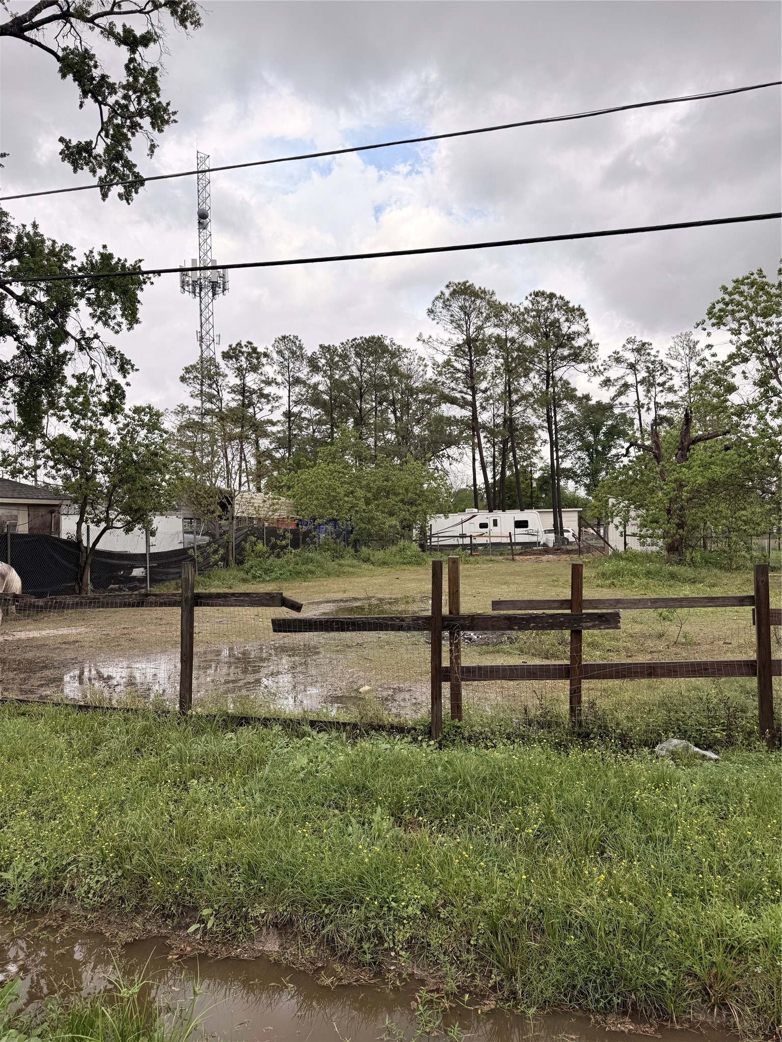 0 Heatherside Street Houston, TX 77016 - Photo 3 of 7 a view of a yard with flower plants and wooden fence