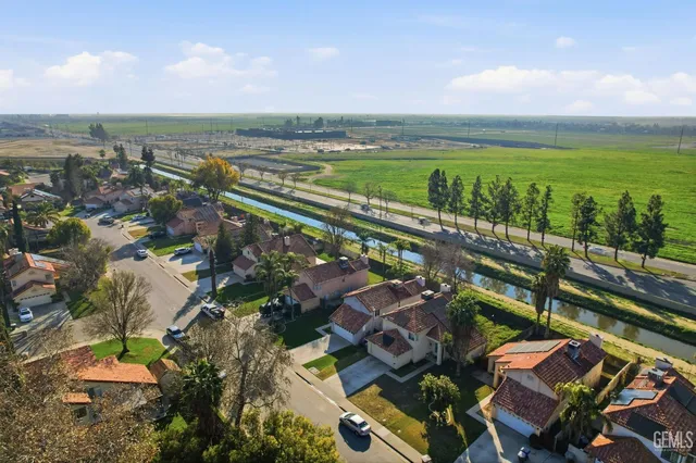 a view of a city and an ocean view