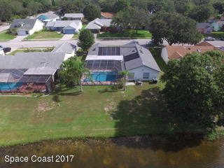 133 Oak Lake Road Melbourne, FL 32901 - Photo 44 of 45 Back yard aerial
