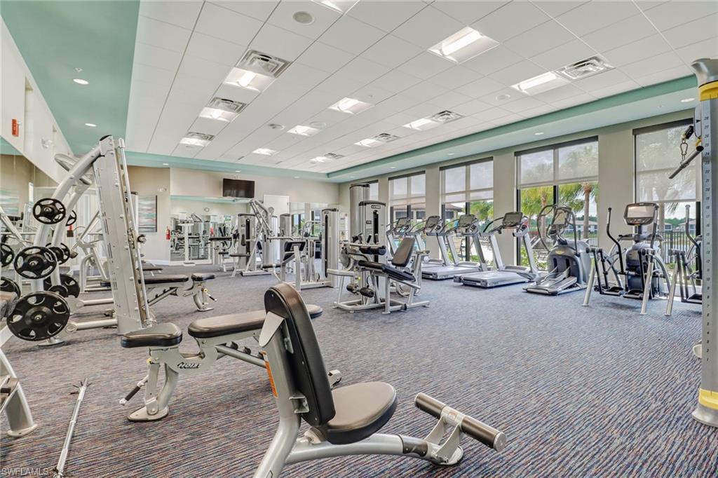 1878 Mustique Street Naples, FL 34120 - Photo 44 of 50 a view of a room with gym equipment