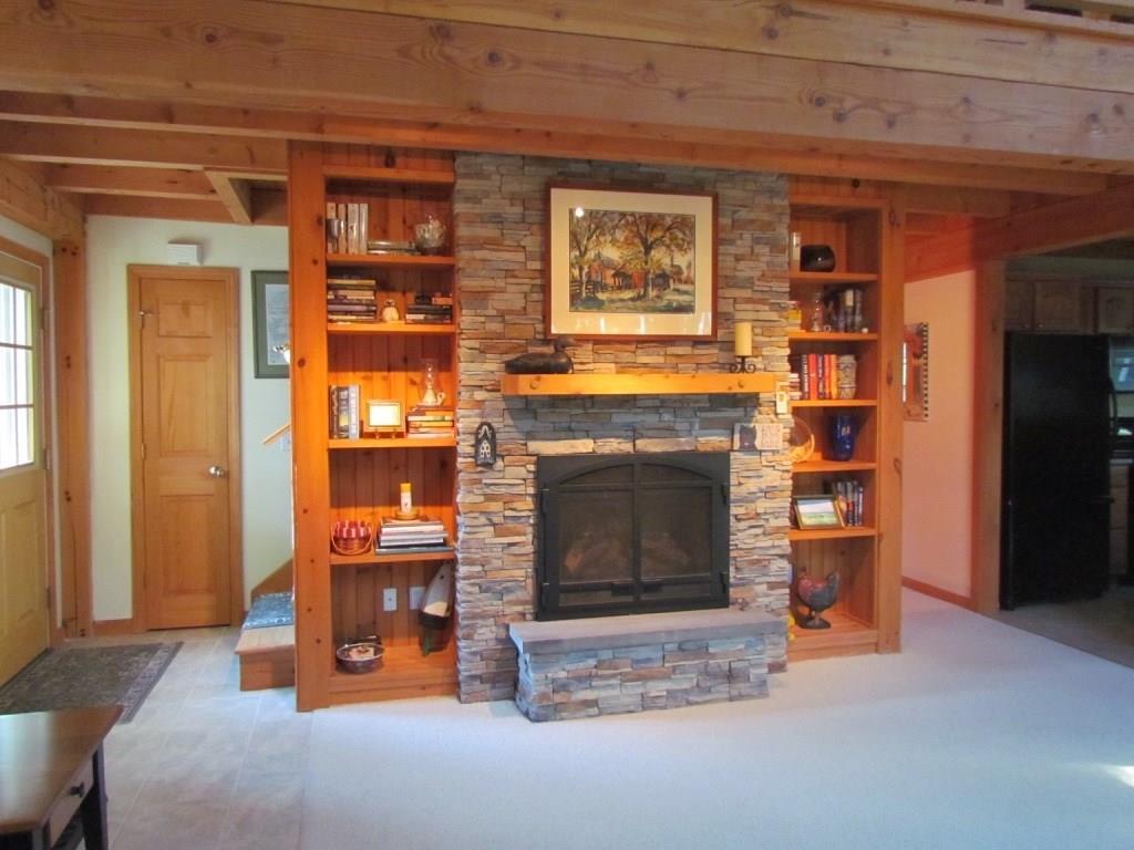 24 Jewell Road Portland, ME 04108 - Photo 12 of 34 Living room fireplace