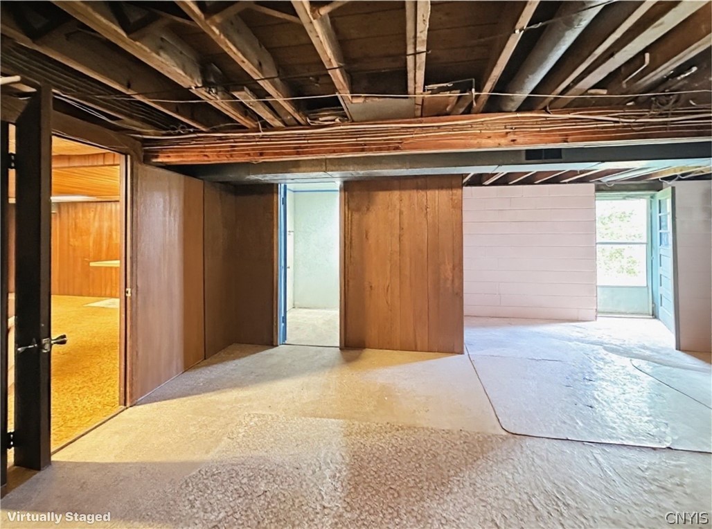 4095 Bleeker Road Vernon, NY 13477 - Photo 33 of 46 Basement - unfinished area - Virtually emptied of