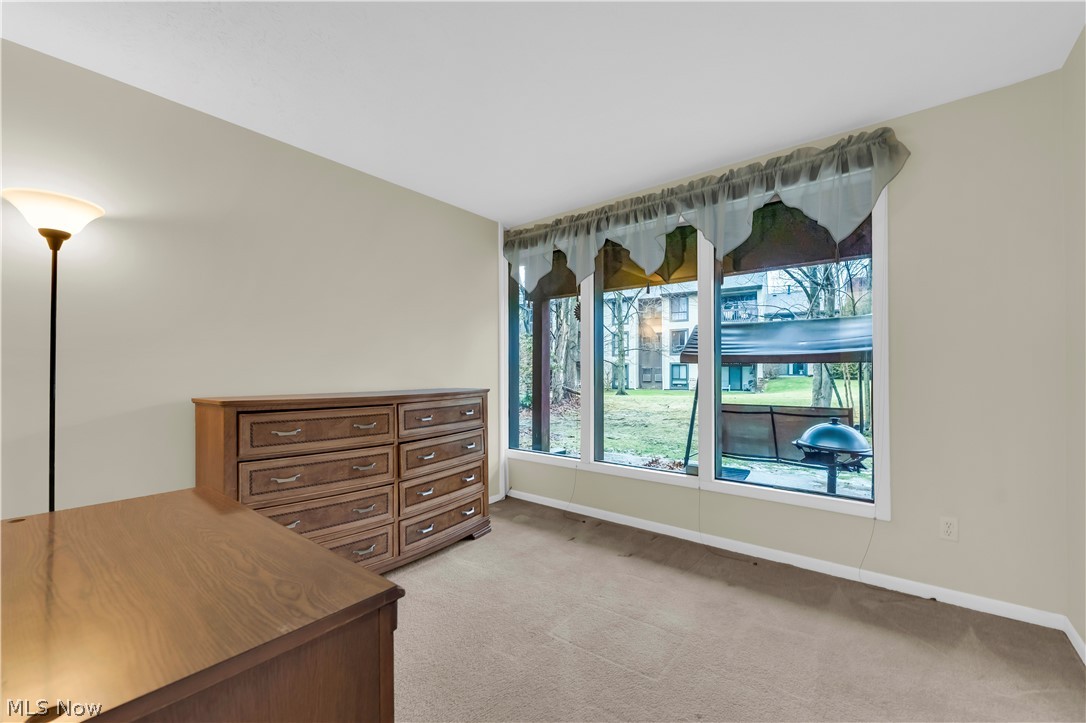 985 Canyon View Road, Unit 108D Northfield, OH 44067 - Photo 10 of 18 Bedroom with baseboards and light carpet