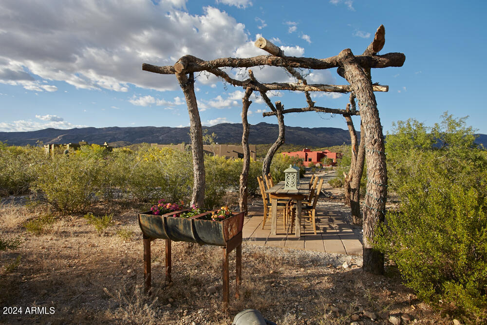 14545 East Rincon Creek Ranch Road Tucson, AZ 85747 - Photo 25 of 91 Mesquite Pole Ramada at LBH