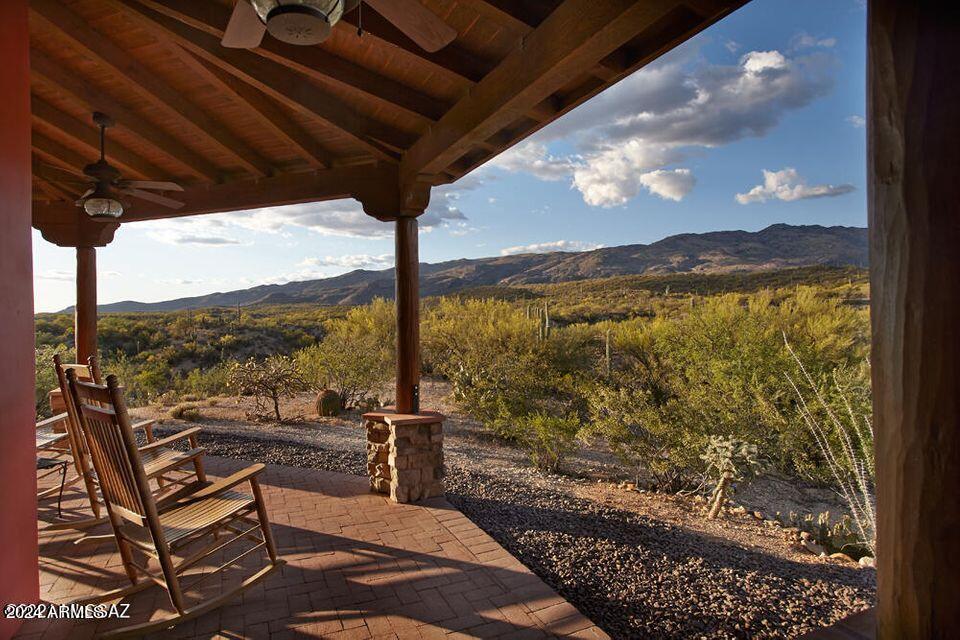 14545 East Rincon Creek Ranch Road Tucson, AZ 85747 - Photo 78 of 91 RCR El Ranchito Front Porch