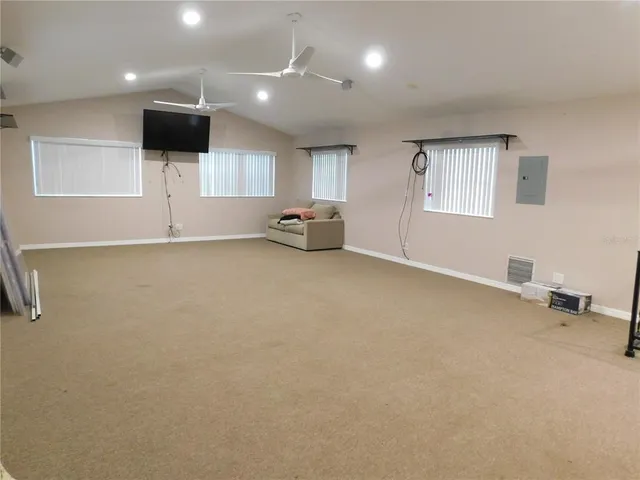 a view of car garage