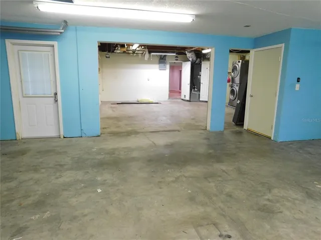 a view of a house with a garden