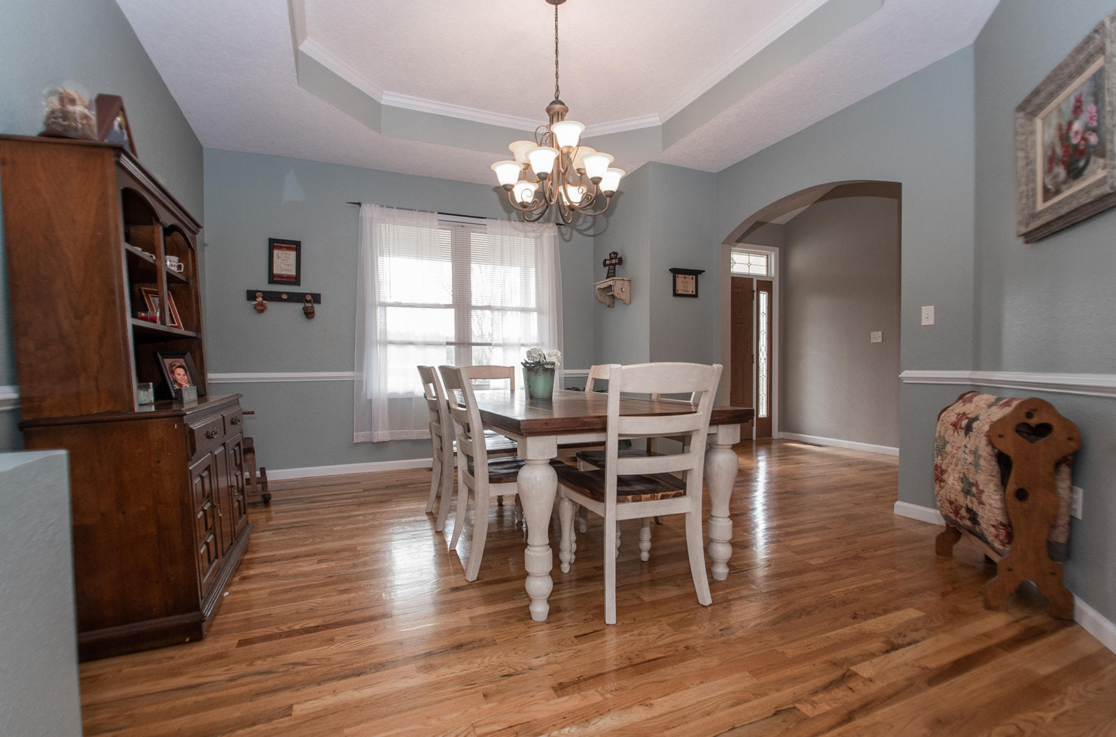 1056 Oyler Road Hardy, VA 24101 - Photo 18 of 45 a view of a dining room with furniture and wooden floor