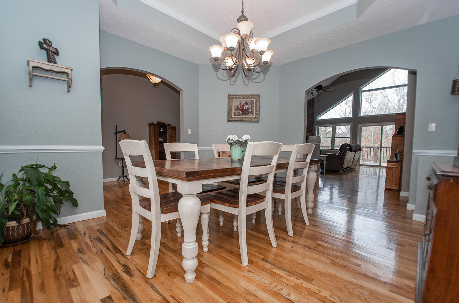 1056 Oyler Road Hardy, VA 24101 - Photo 20 of 45 a view of a dining room with furniture and wooden floor