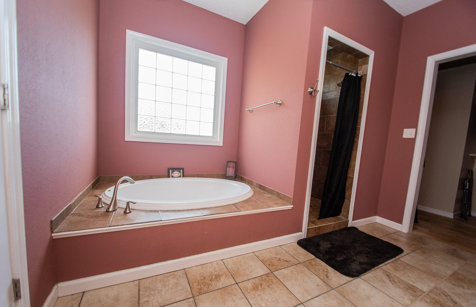1056 Oyler Road Hardy, VA 24101 - Photo 29 of 45 a bathroom with a sink a mirror and shower