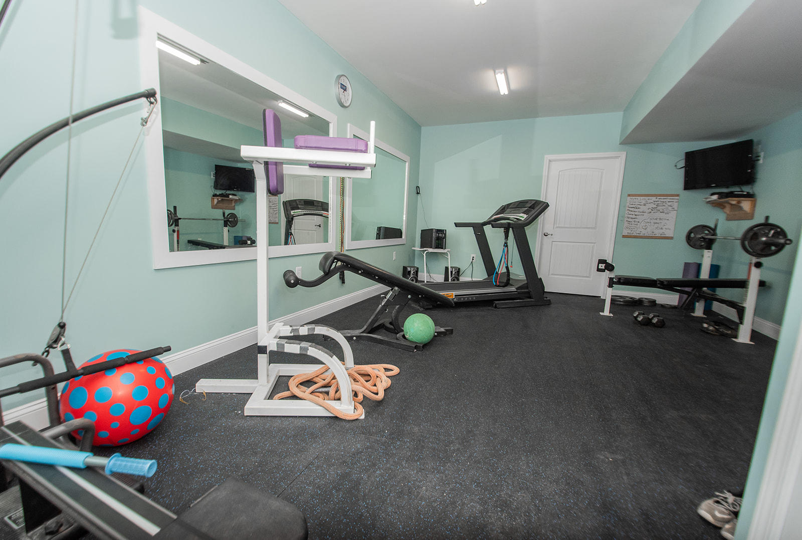 1056 Oyler Road Hardy, VA 24101 - Photo 37 of 45 a room with gym equipment
