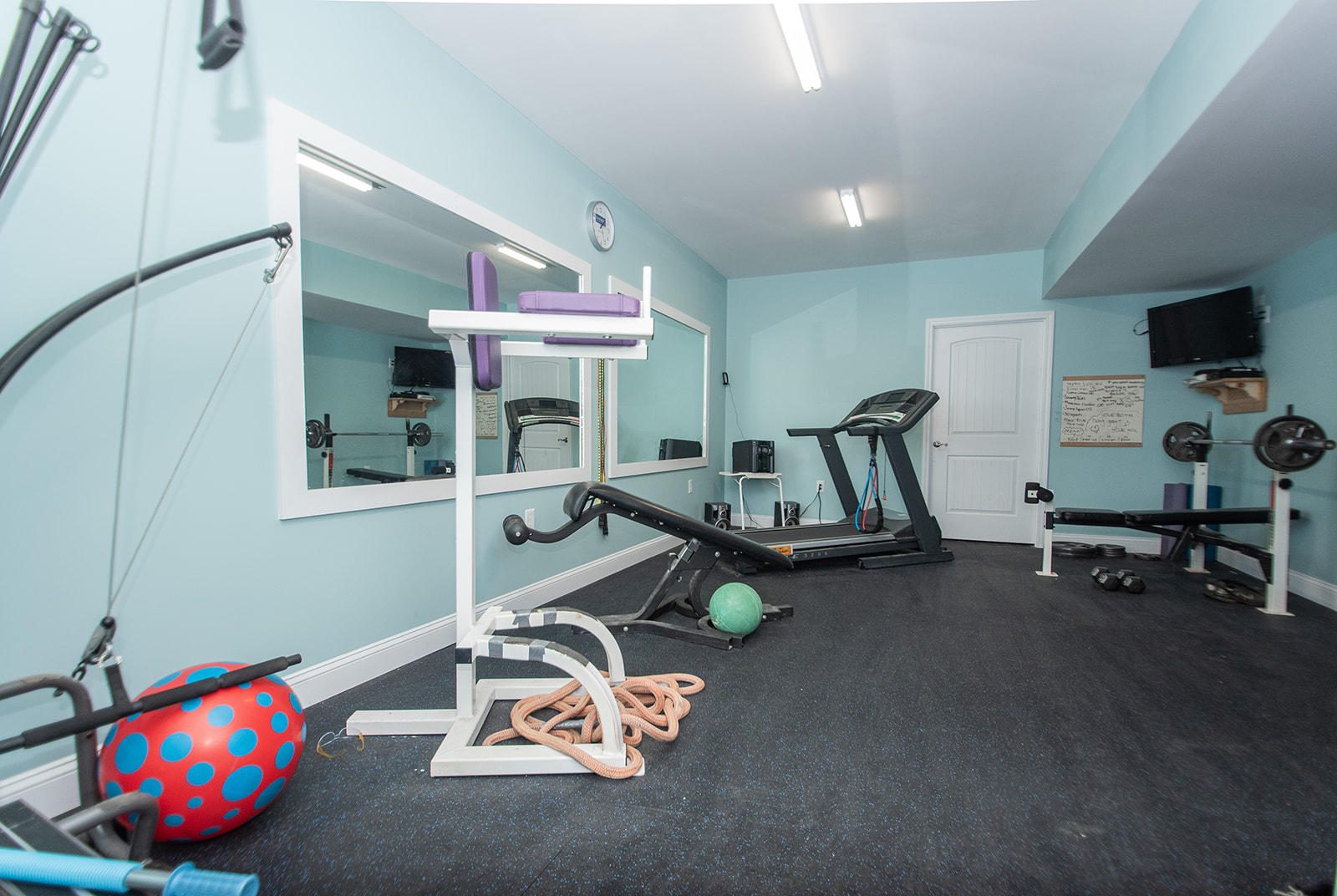 1056 Oyler Road Hardy, VA 24101 - Photo 39 of 45 a view of a room with gym equipment