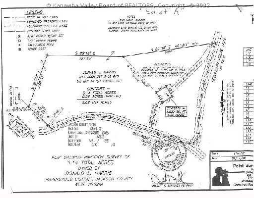 2004 North Ridge Road Ripley, WV 25271 - Photo 7 of 7 Plat Map.