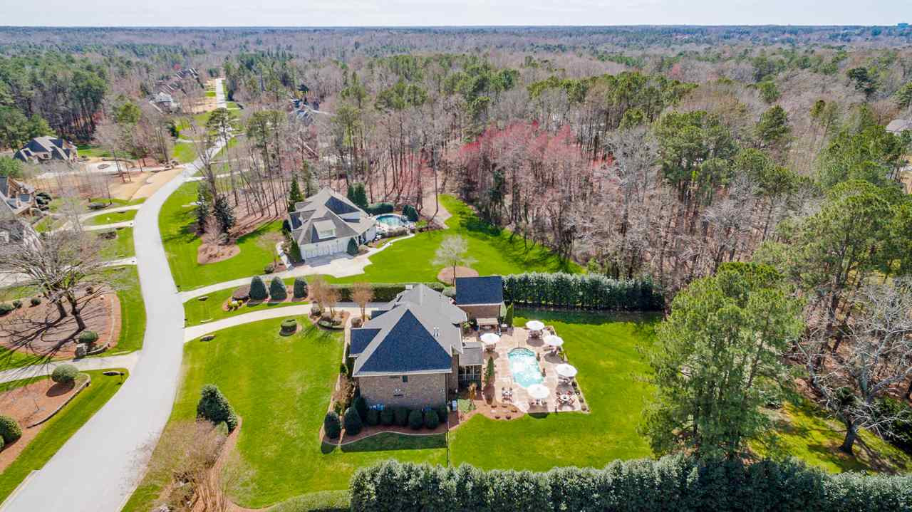 5200 Newstead Manor Lane Raleigh, NC 27606 - Photo 3 of 30 Aerial View