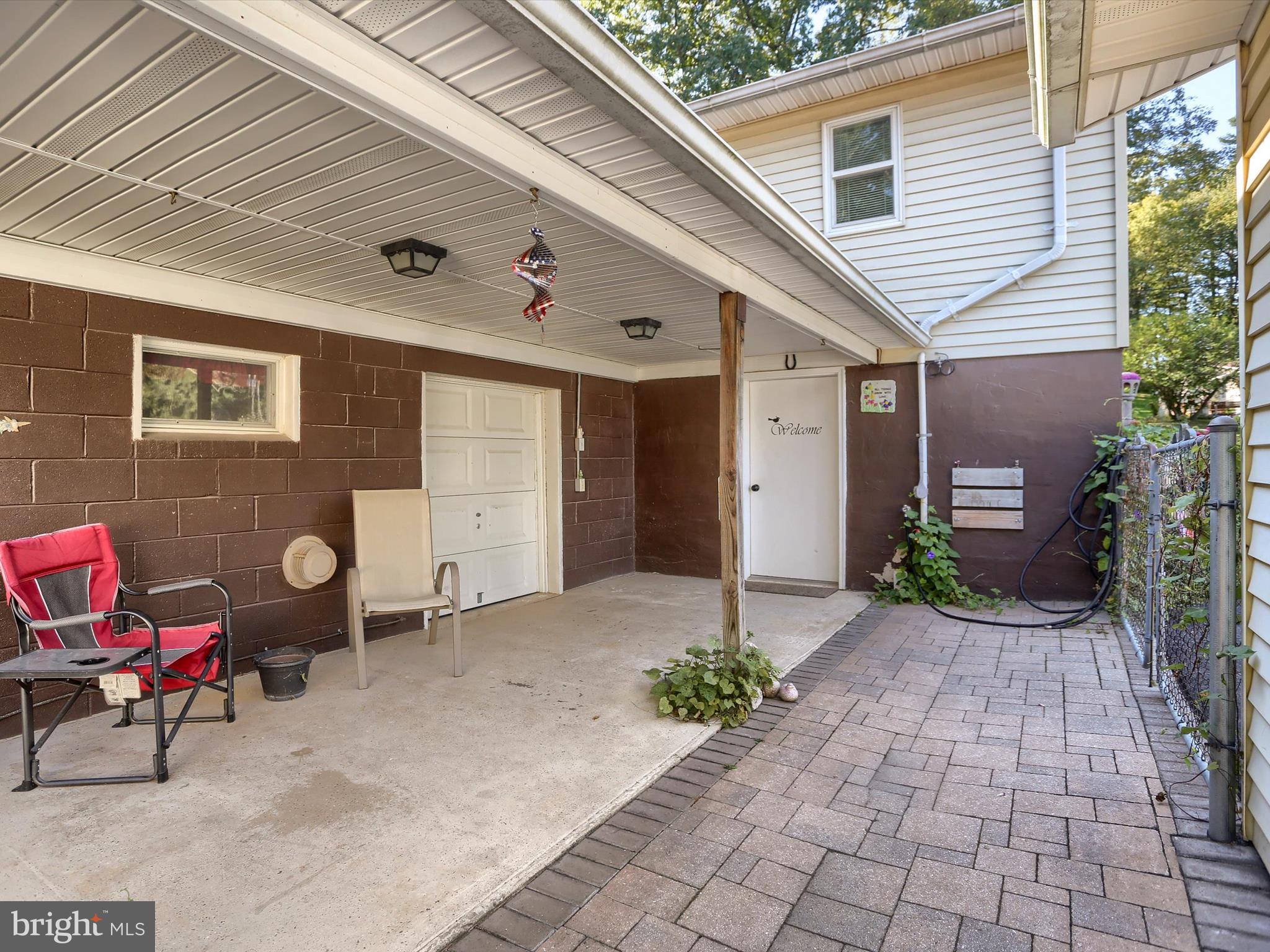 5333 Spruce Road Fayetteville, PA 17222 - Photo 32 of 40 a backyard of a house with outdoor seating