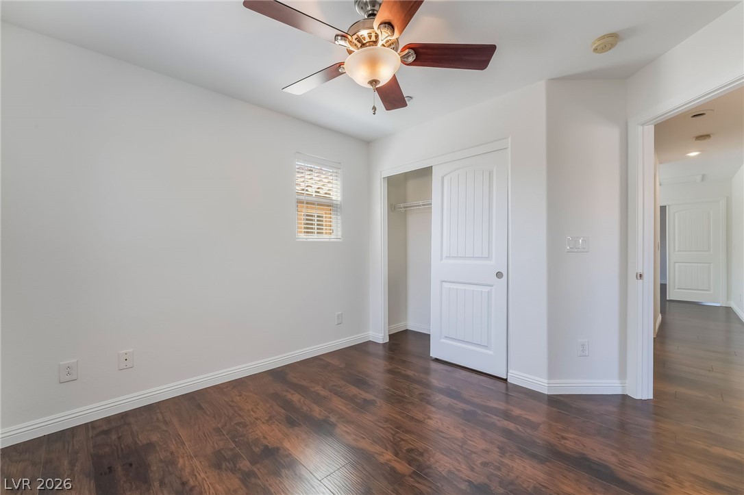 3175 Via Seranova Henderson, NV 89044 - Photo 30 of 45 This bright room features beautiful flooring and ample closet space, creating a versatile and inviting atmosphere.