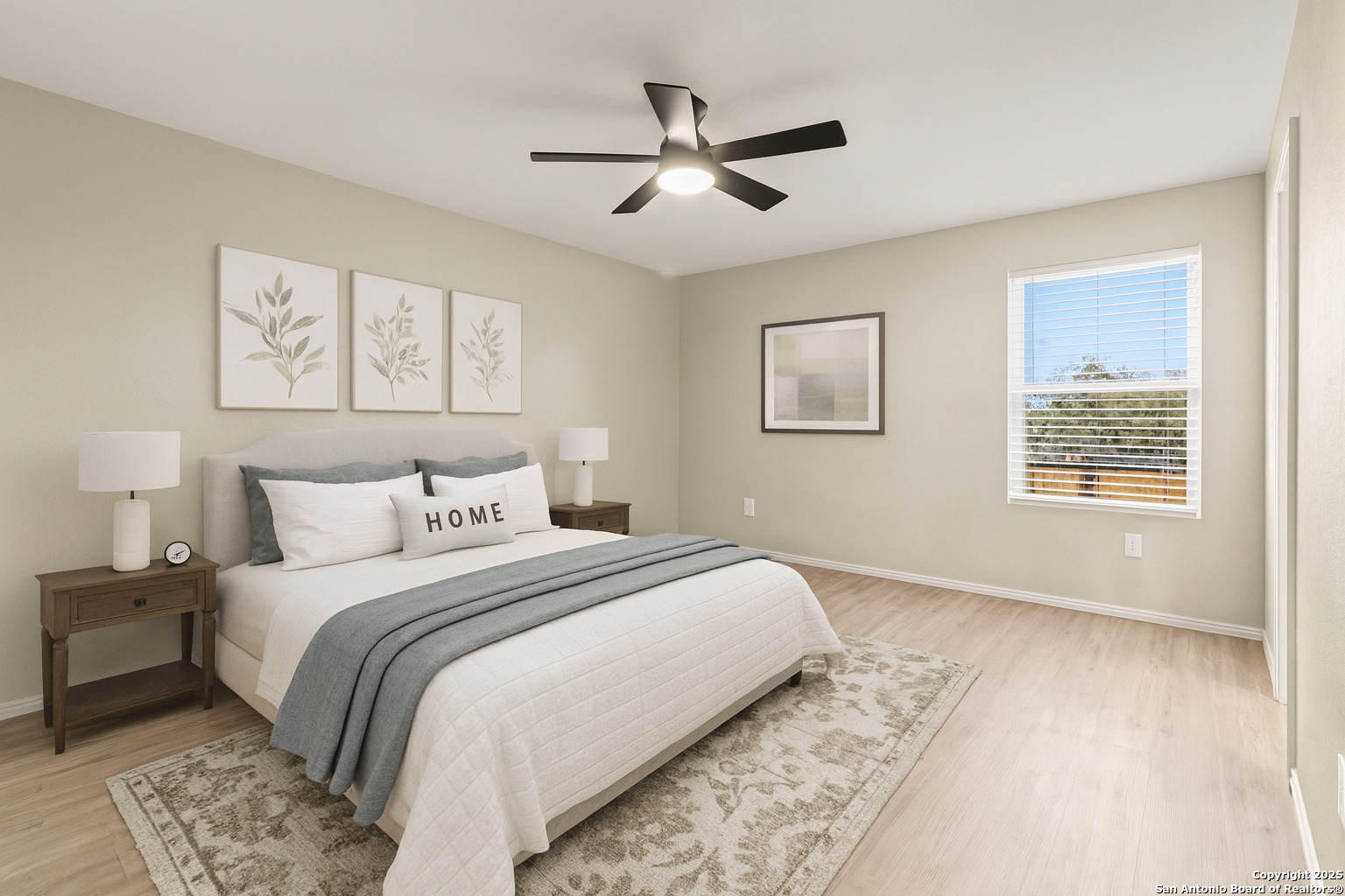 6430 Level Flight Converse, TX 78109 - Photo 8 of 19 a bedroom with a large bed and a window