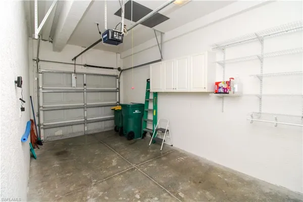 a view of storage and utility room