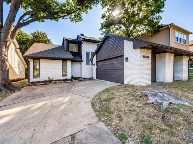 a house with a outdoor space