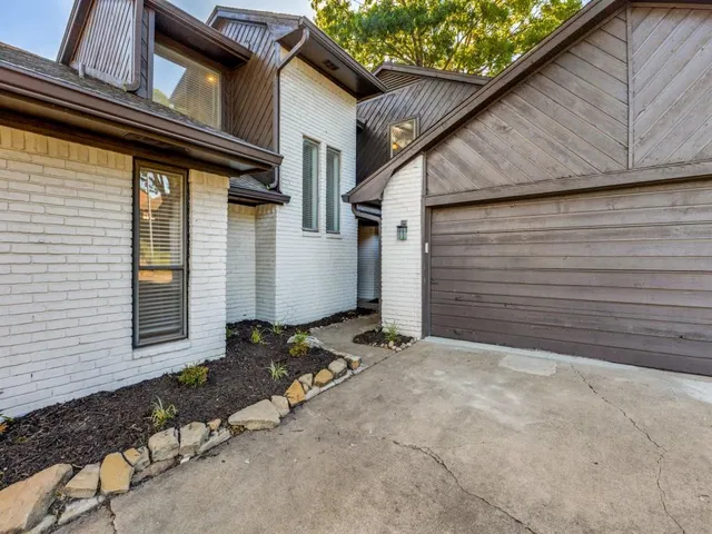 a view of a house with a door