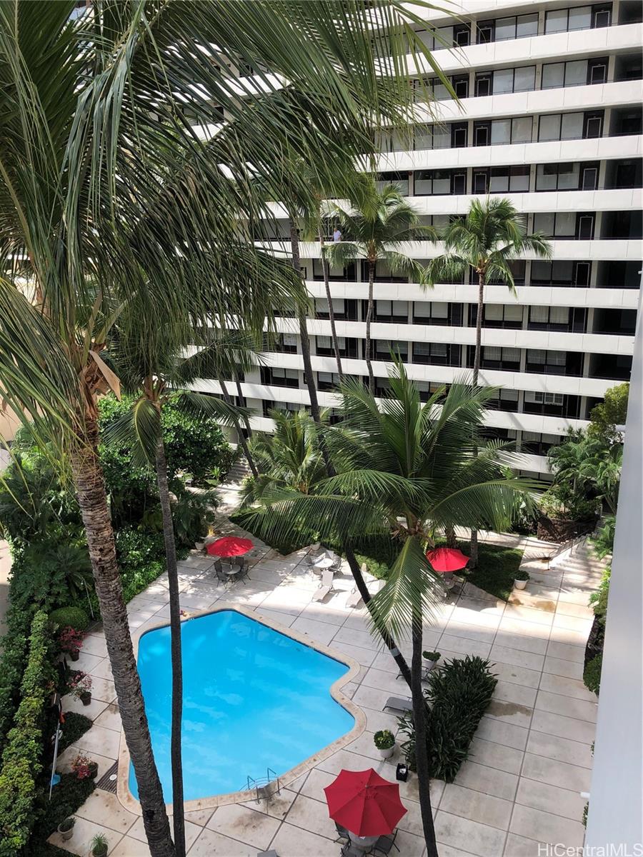 425 Ena Road, Unit A808 Honolulu, HI 96815 - Photo 1 of 7 View from lanai
