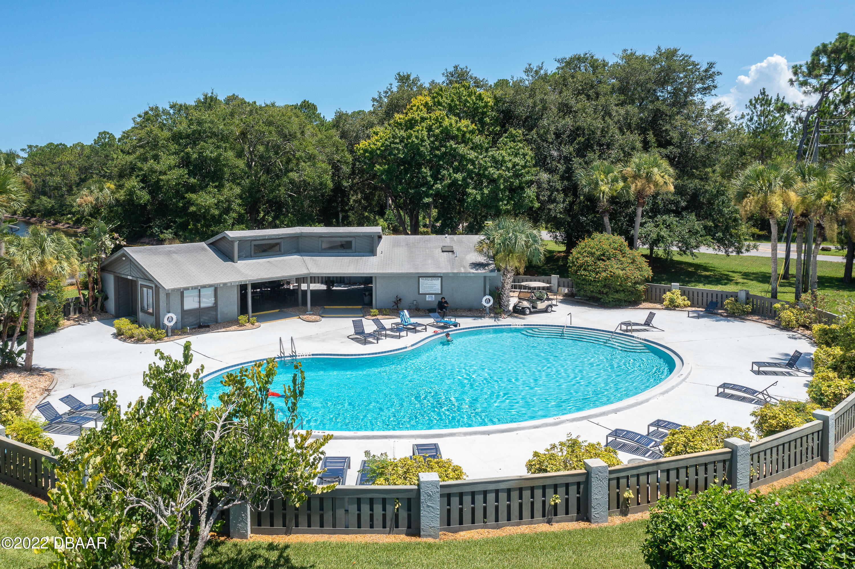 201 Orange Grove Drive, Unit A Ormond Beach, FL 32174 - Photo 8 of 8 Community Pool & Office