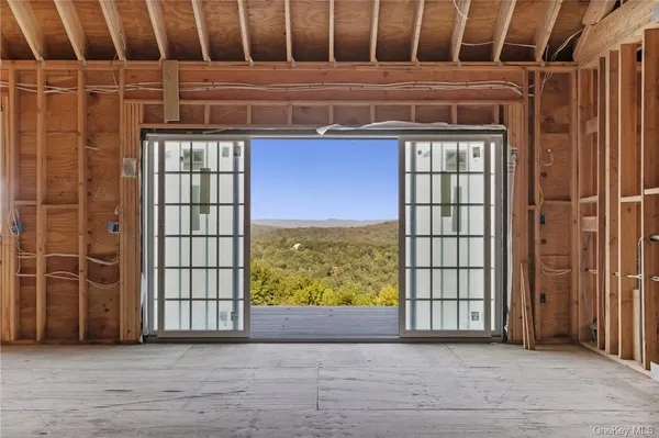 a view of front door