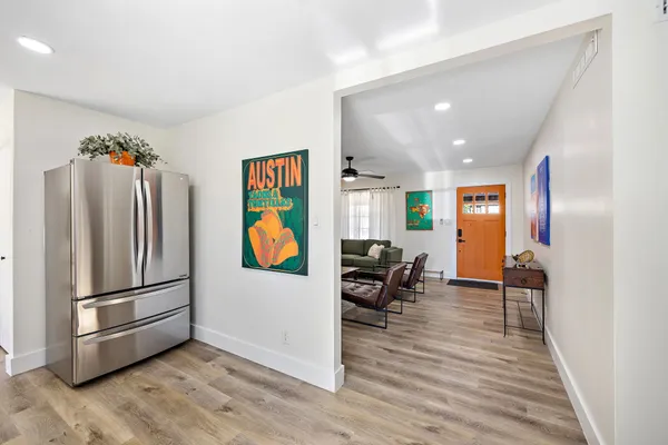 a view of a living room