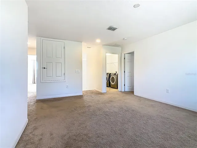 a view of empty room