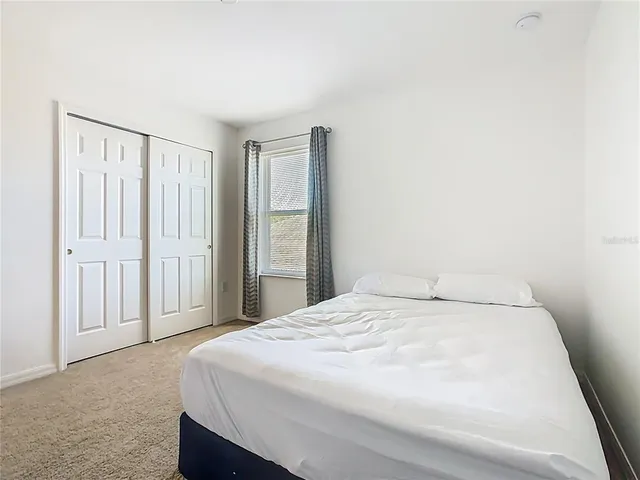 a view of small space with racks on the wall