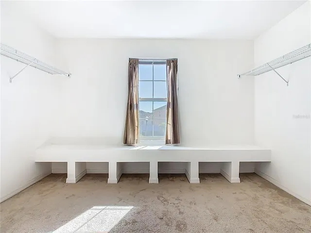 a view of empty room