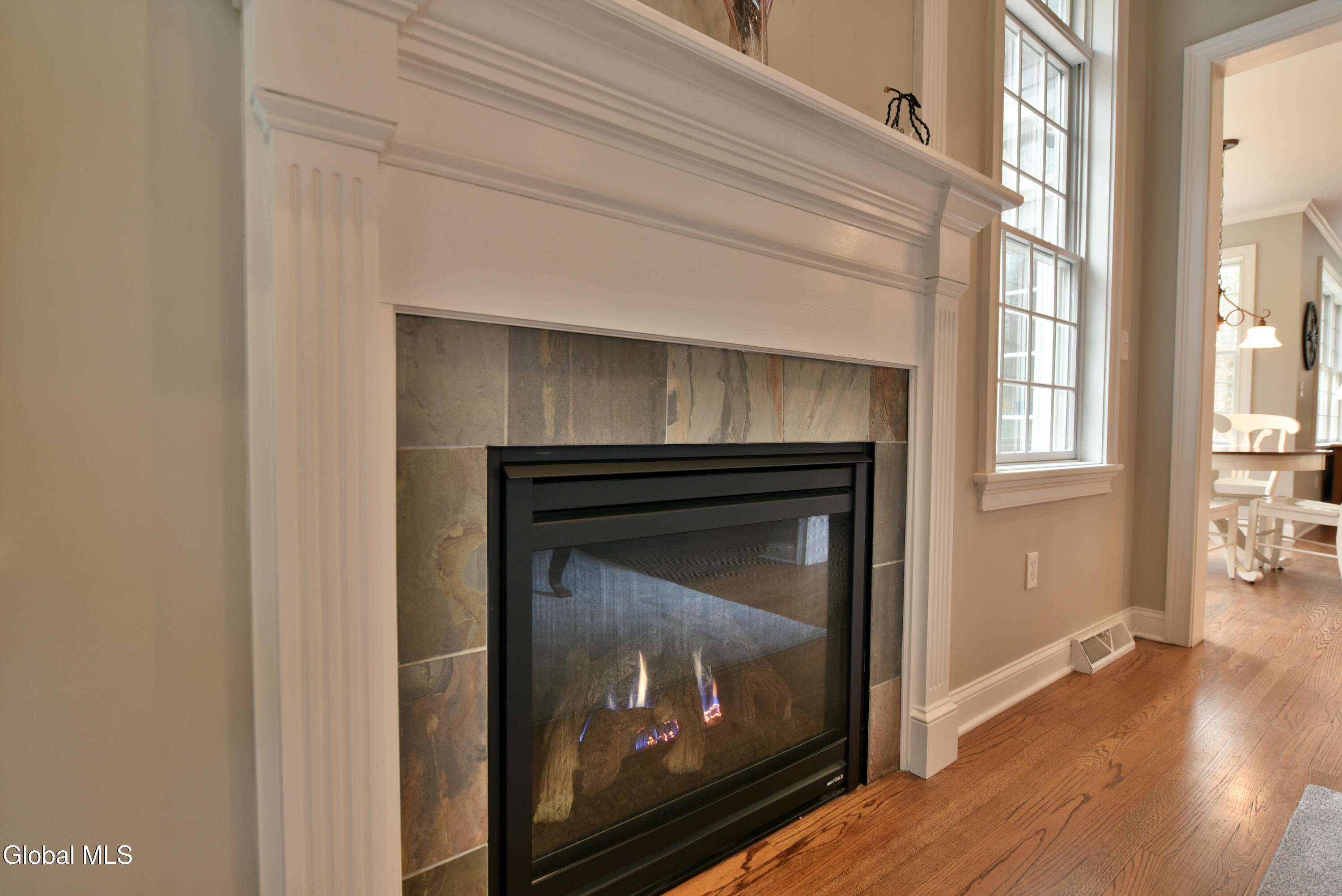 397 King Road Northumberland, NY 12866 - Photo 9 of 77 fireplace in great room