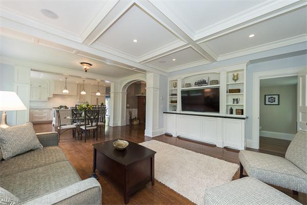 14 Winthrop Road Lexington, MA 02421 - Photo 6 of 30 a living room with furniture and a large window