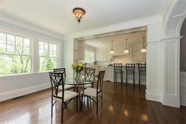 14 Winthrop Road Lexington, MA 02421 - Photo 8 of 30 a view of a dining room with furniture and wooden floor