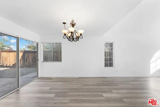 a view of a livingroom with a window
