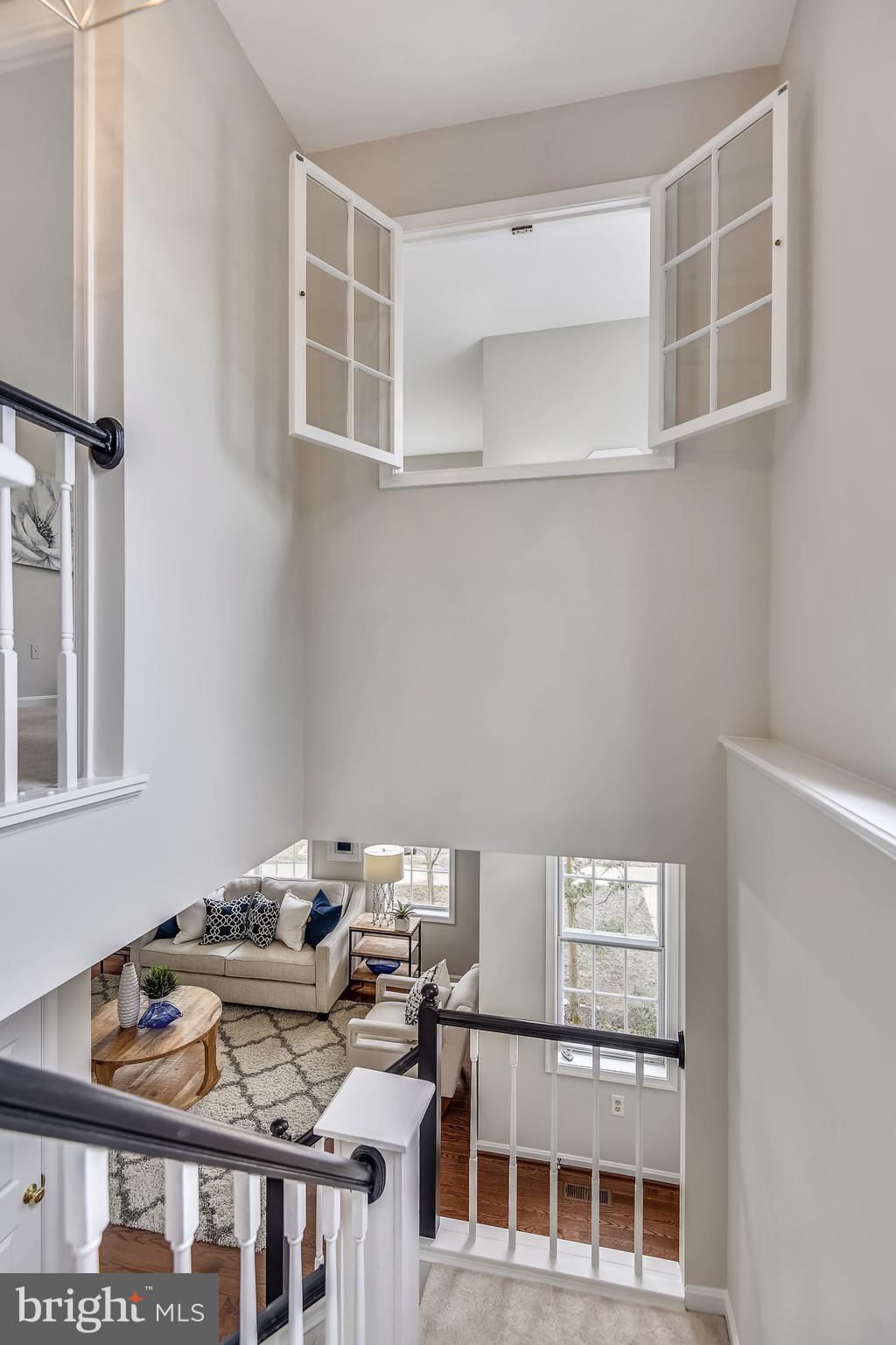 11942 Sentinel Point Court Reston, VA 20191 - Photo 13 of 42 Stairway to the Upper Level