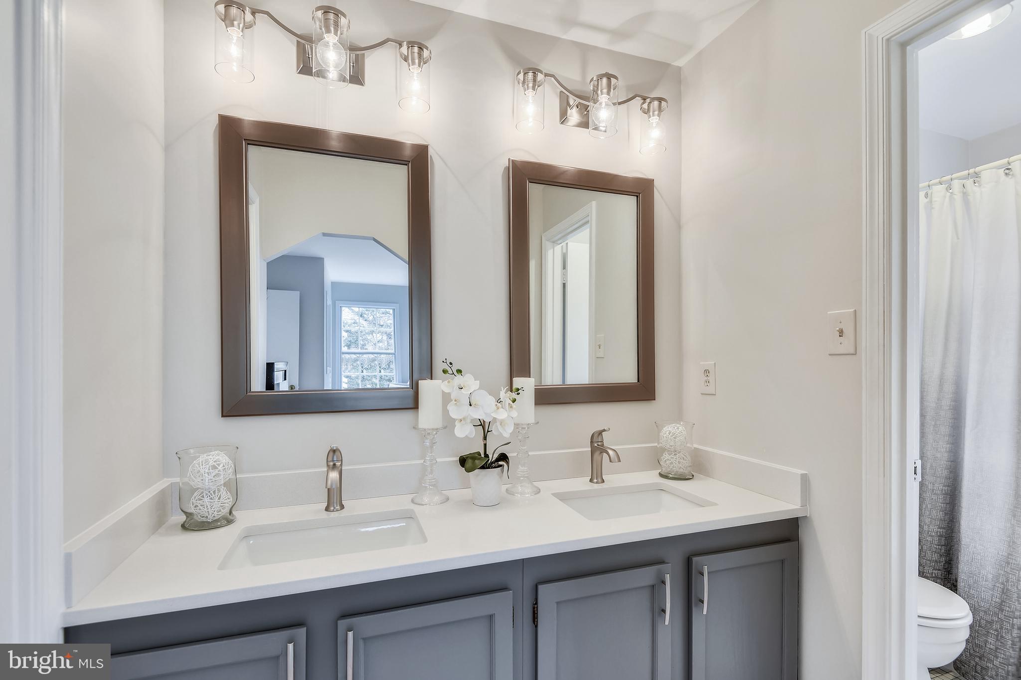 11942 Sentinel Point Court Reston, VA 20191 - Photo 18 of 42 Double Vanity with Granite Countertop