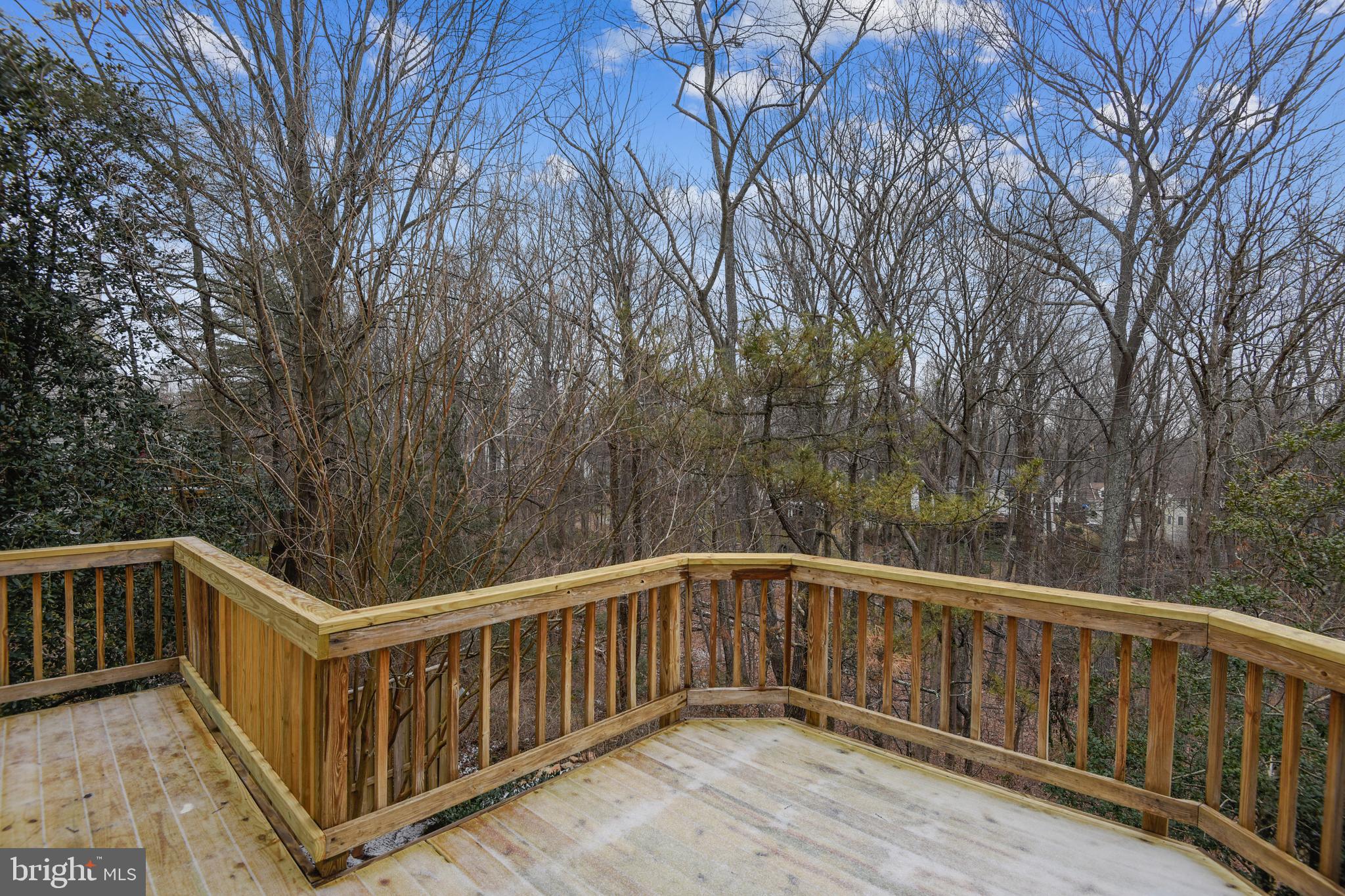 11942 Sentinel Point Court Reston, VA 20191 - Photo 31 of 42 View from Main Level Deck off the Kitchen