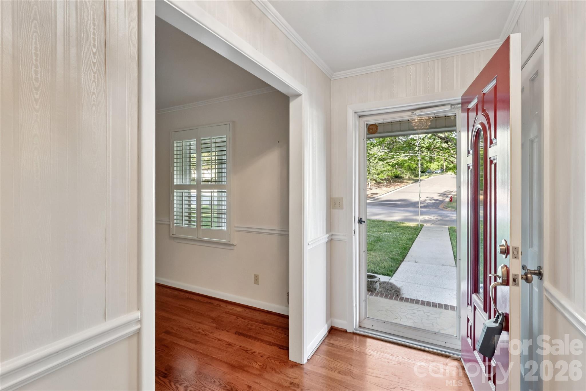 1002 Ridge Street Albemarle, NC 28001 - Photo 4 of 45 a view of entryway with wooden floor