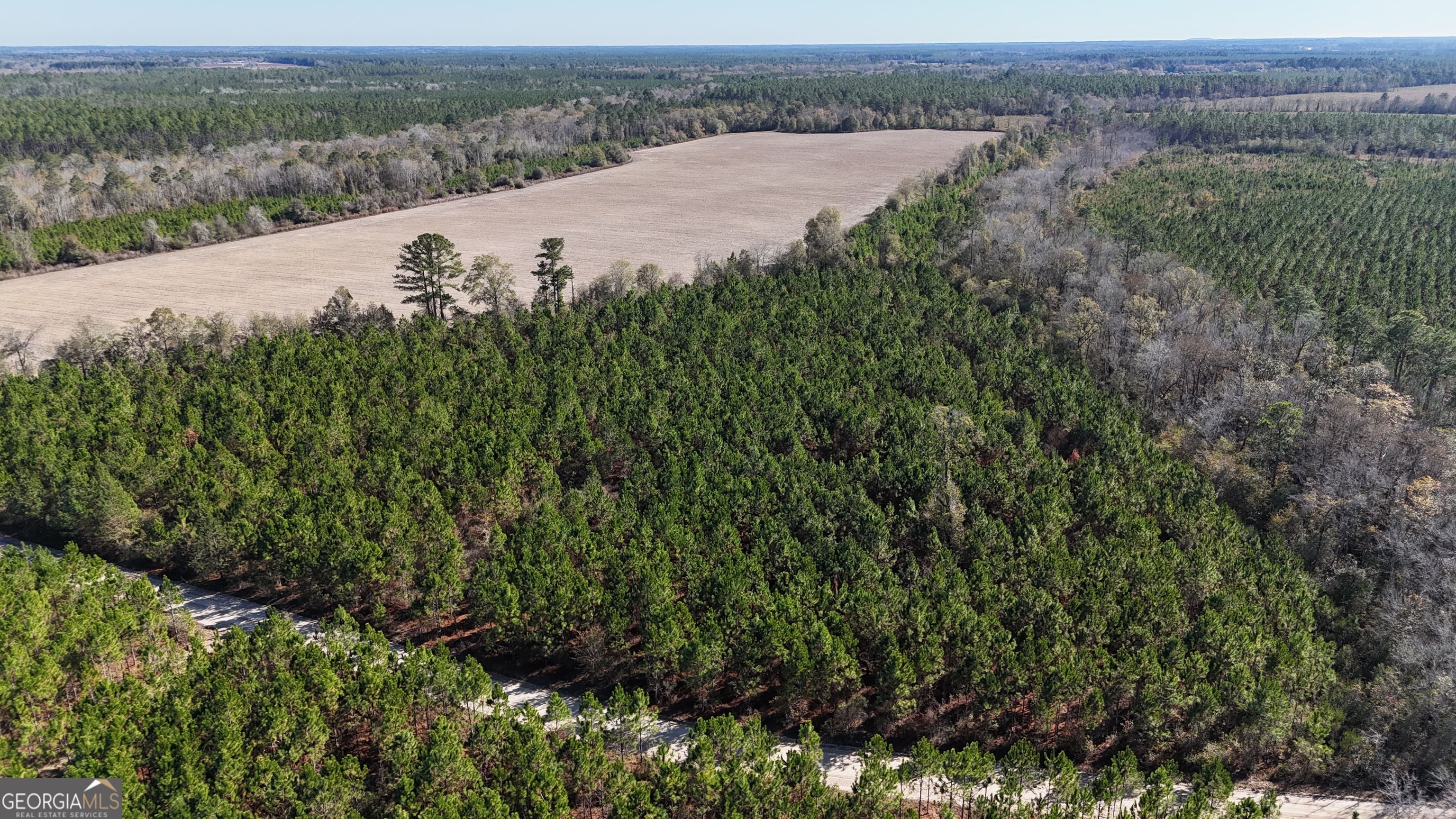 12-ac Owens Road Odum, GA 31555 - Photo 2 of 5 an aerial view of a house with a yard and lake view