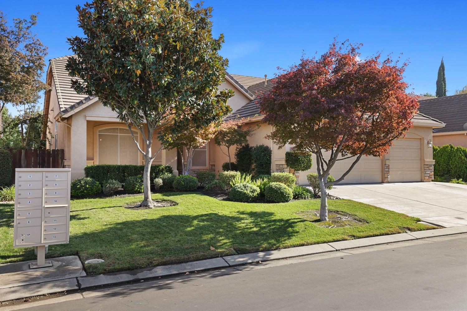 4316 Versailles Drive Modesto, CA 95356 - Photo 3 of 45 a view of a house with a yard and tree s