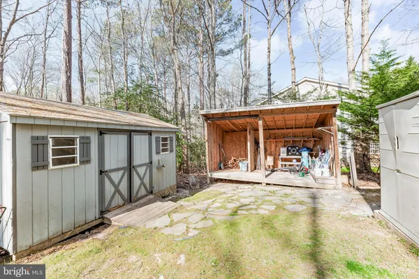 a view of a house with a outdoor space