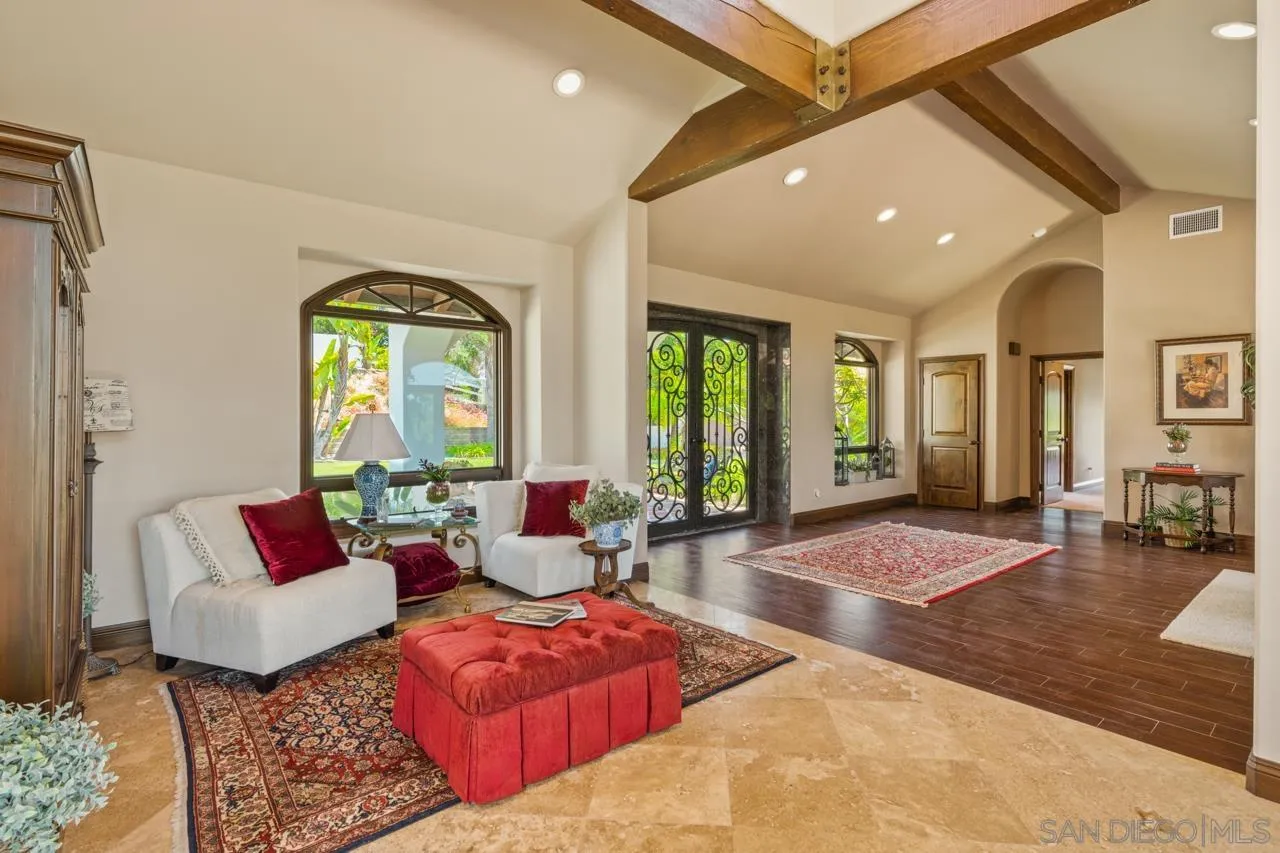 22 Country Glen Road Fallbrook, CA 92028 - Photo 8 of 53 a living room with furniture and a large window