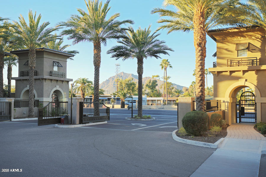 6565 East Thomas Road, Unit 1095 Scottsdale, AZ 85251 - Photo 54 of 64 Community Gated Entrance