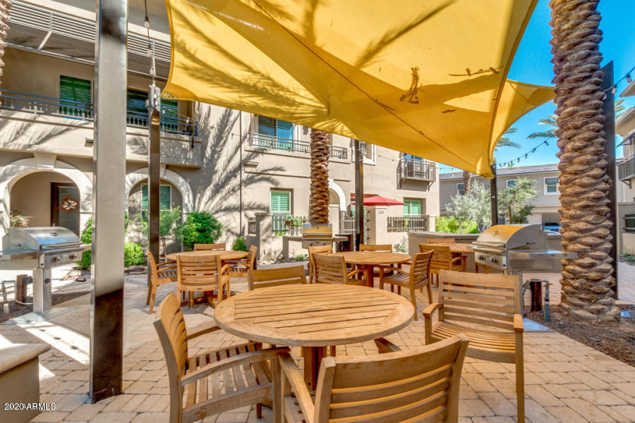 6565 East Thomas Road, Unit 1095 Scottsdale, AZ 85251 - Photo 63 of 64 Shaded BBQ Grilling Patio