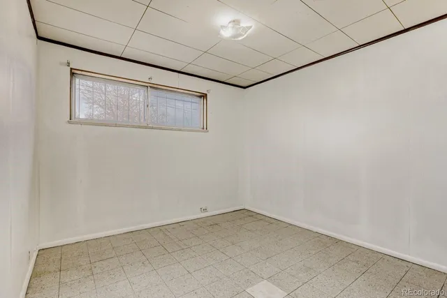 a view of empty room