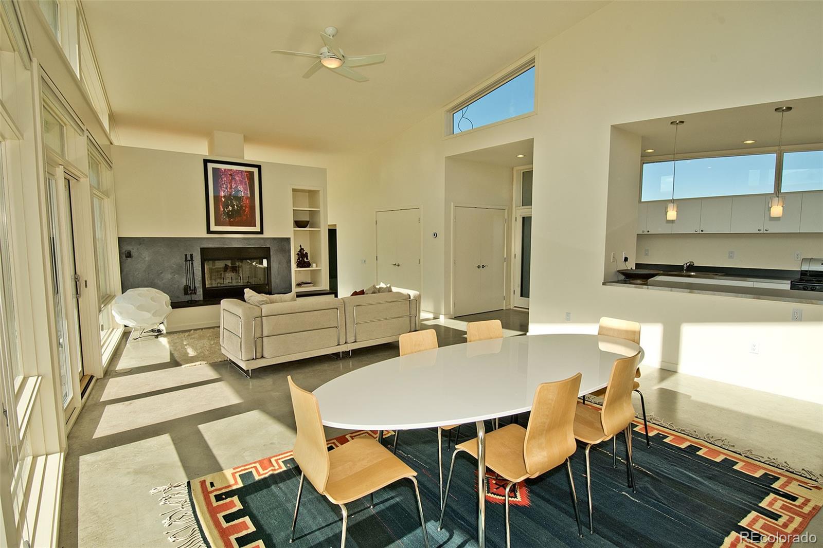 790 Birch Road Crestone, CO 81131 - Photo 6 of 38 a living room with furniture and a table