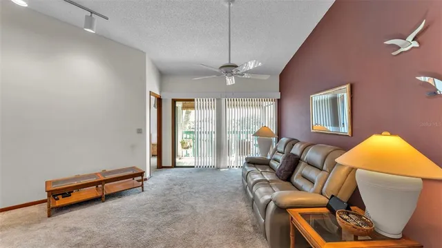 a outdoor view with a sitting space